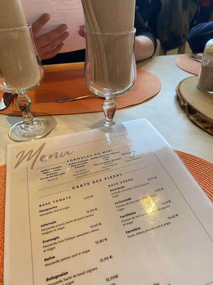 Les Cascades - Menu Image 3