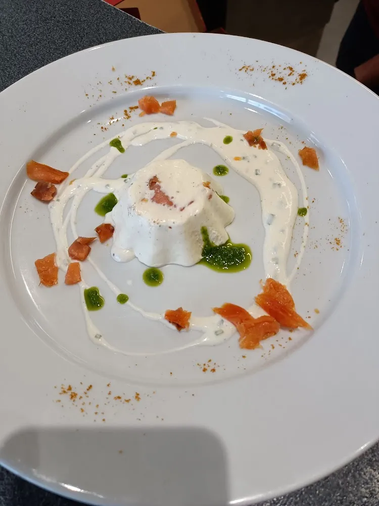 Pana Cotta de Saumon Fumé